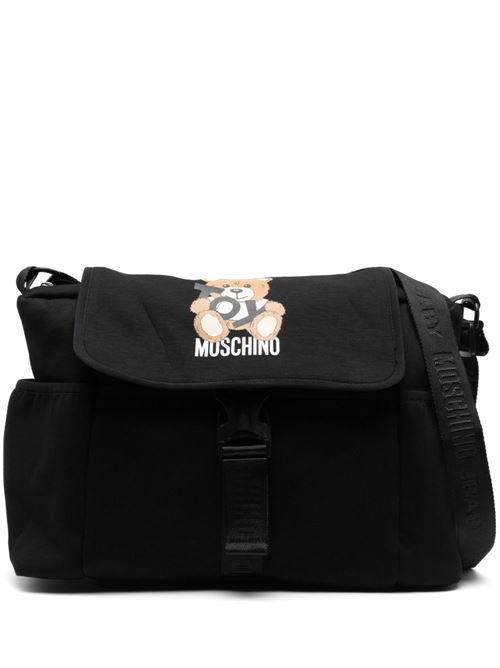 Borsa fasciatoio nera MOSCHINO BABY | MPX03OLDA3260100